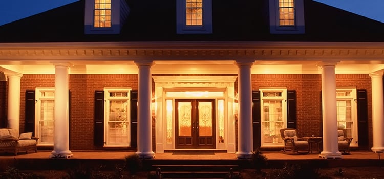 Outdoor Lighting should provide safety and security