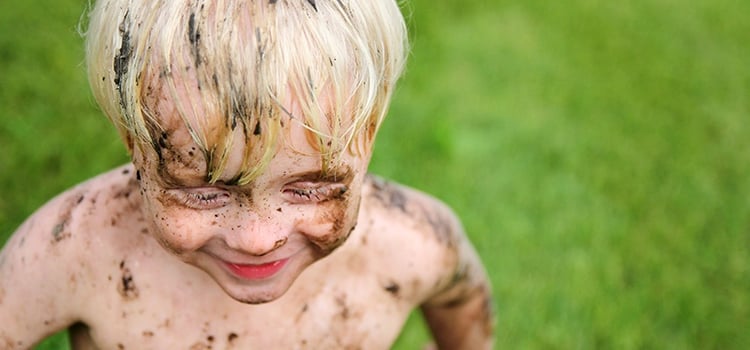 create a mud pit without affecting your lawn