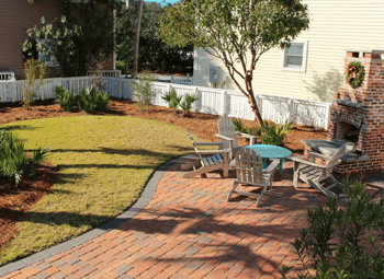 brick is one of many patio paver types