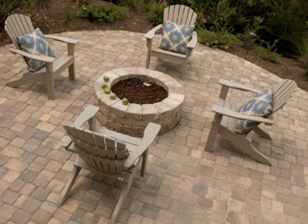 adding a fire pit to your patio is a popular trend for chilly Florida nights