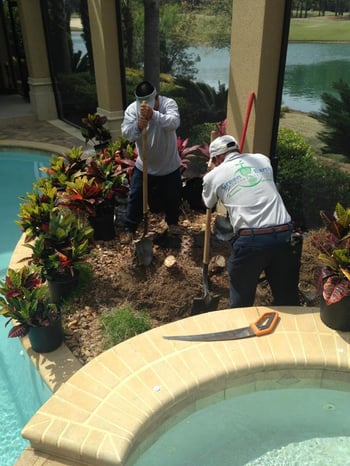 GreenEarth Landscape Services' crews will work hard for you!